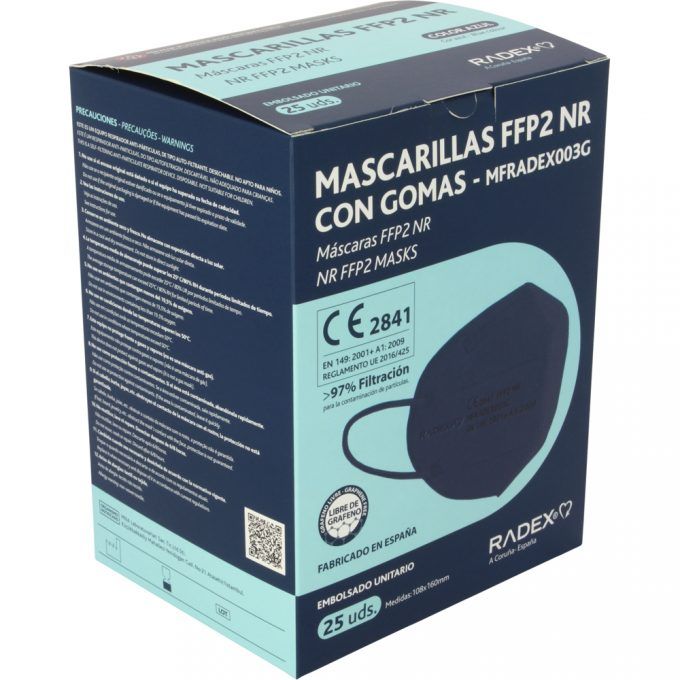 mascarillas fpp2 azul